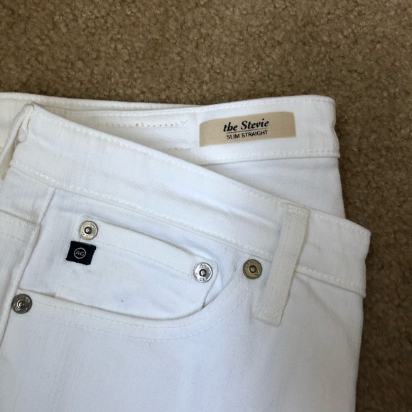 White Adriano Goldschemied Jeans - Picture 3 of 5